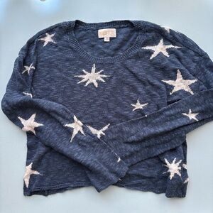 Beach Riot Textured Blue Knit